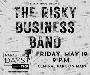The Risky Business Band at Broken Arrow's 92nd Annual Rooster Days