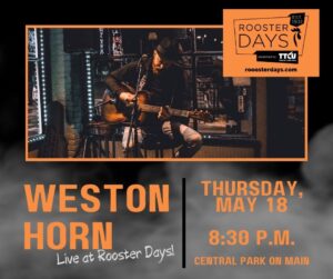 Weston Horn at Broken Arrow's 92nd Annual Rooster Days