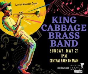 King Cabbage Brass Band at Broken Arrow's 92nd Annual Rooster Days