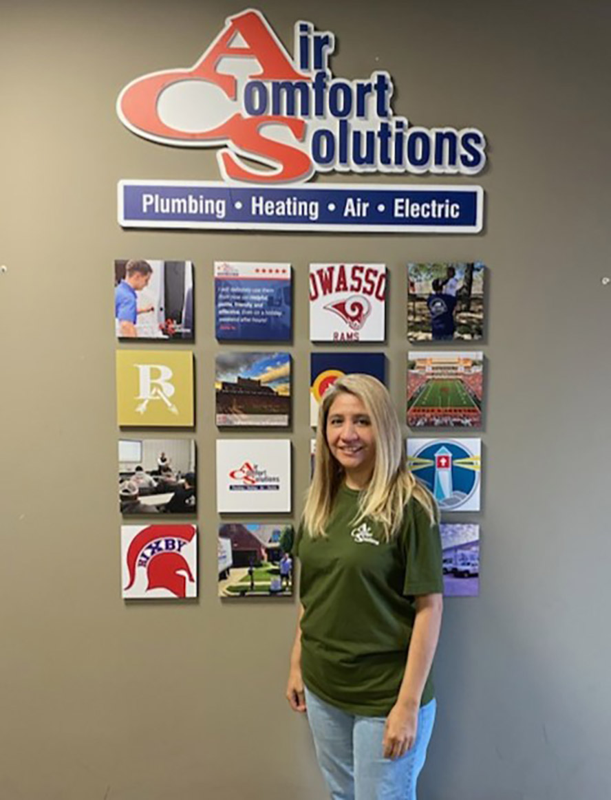 Priscilla Smock - Tulsa Air Comfort Solutions Employee of the Month - HVAC Careers Oklahoma